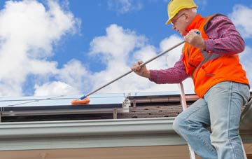 Shalfleet soft wash roof cleaning